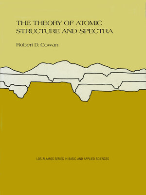 cover image of The Theory of Atomic Structure and Spectra